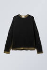 Black - Cypher Graphic Knit Sweater - 2