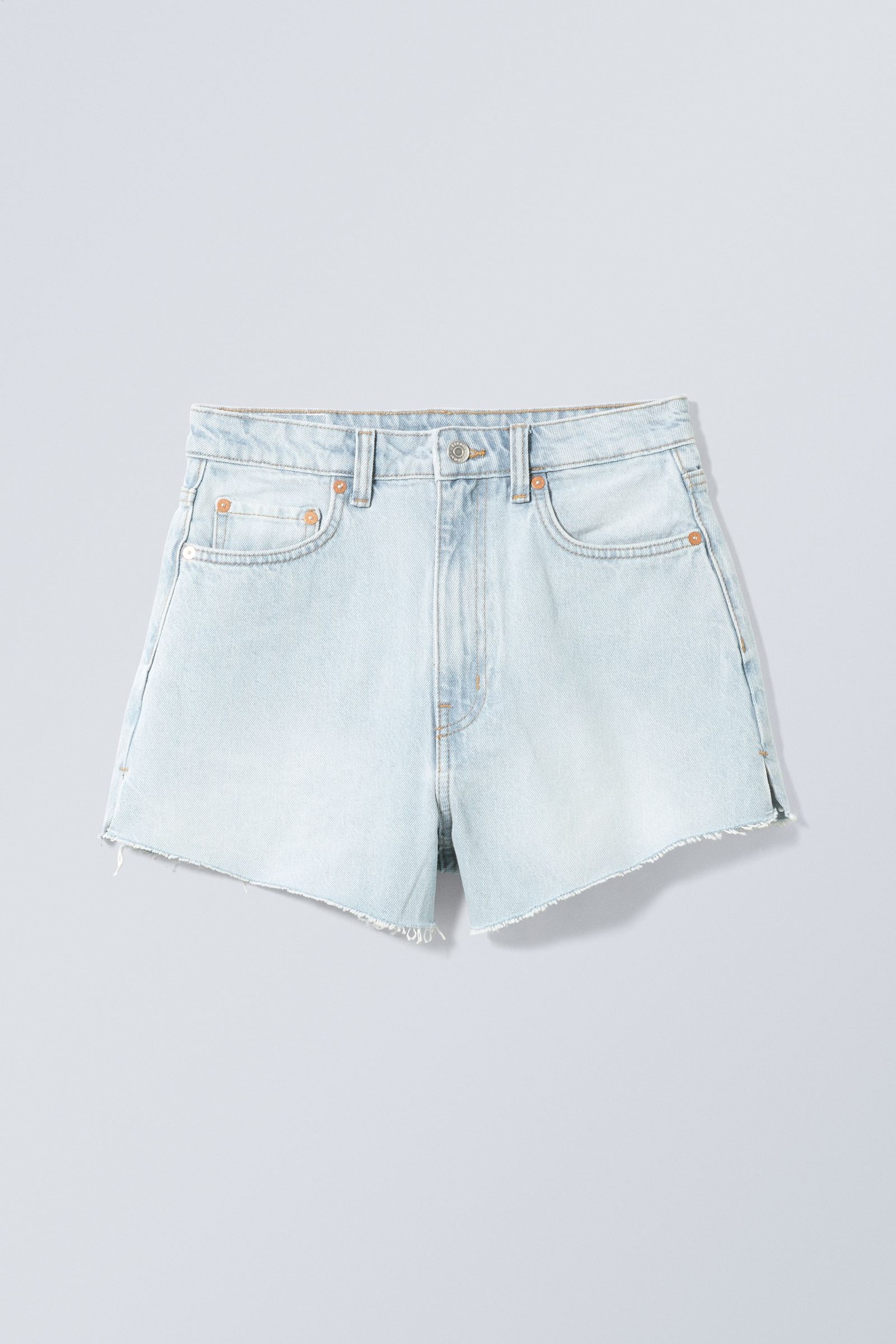 Hellblau - Jeansshorts Early - 0