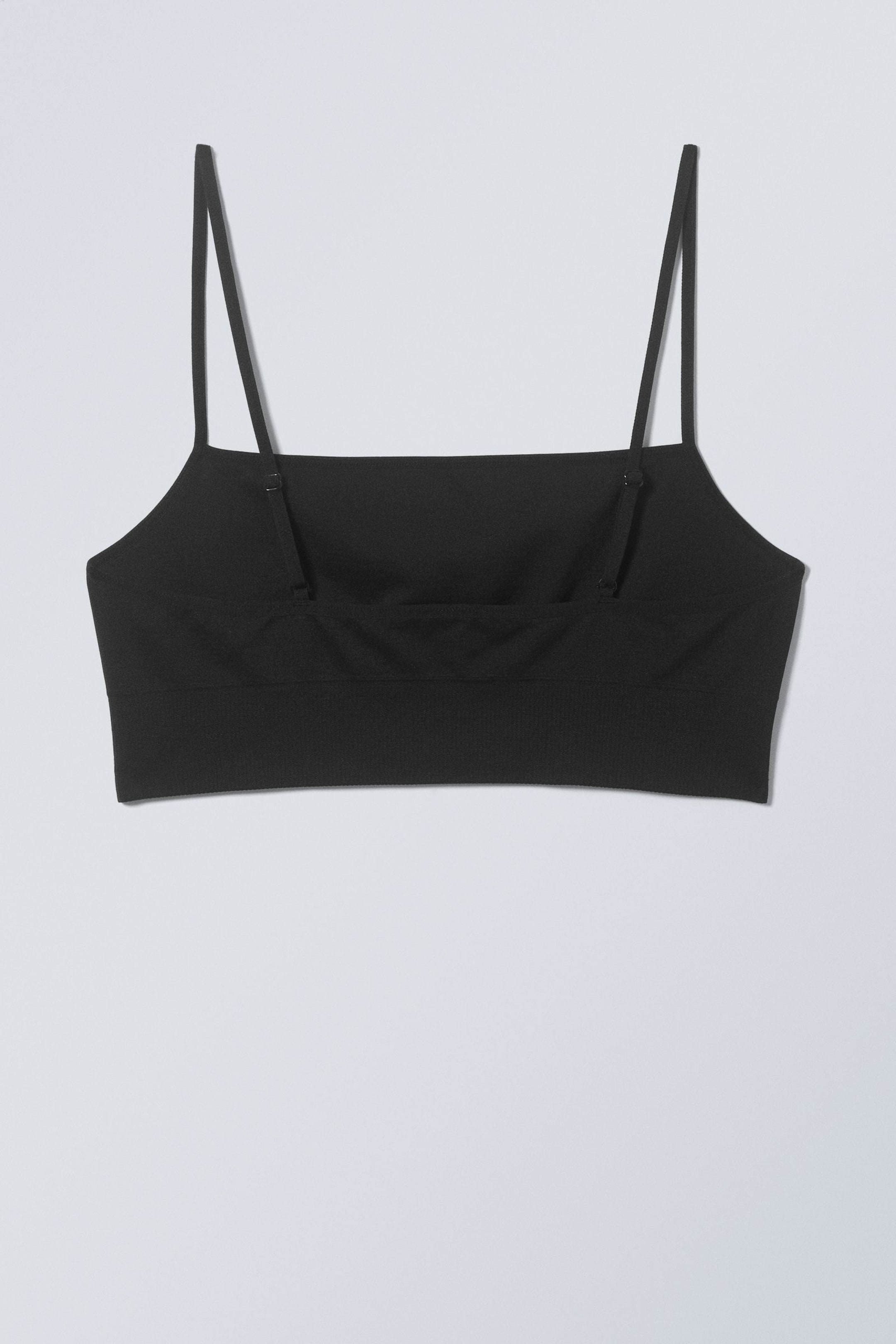 Black - Cat Soft Bralette - 1