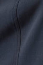 Dark Blue - Asymmetric One-Shoulder Fitted Top - 5