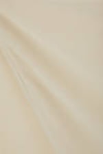 Hellbeige - Semitransparentes Langarmtop mit U-Boot-Ausschnitt - 1