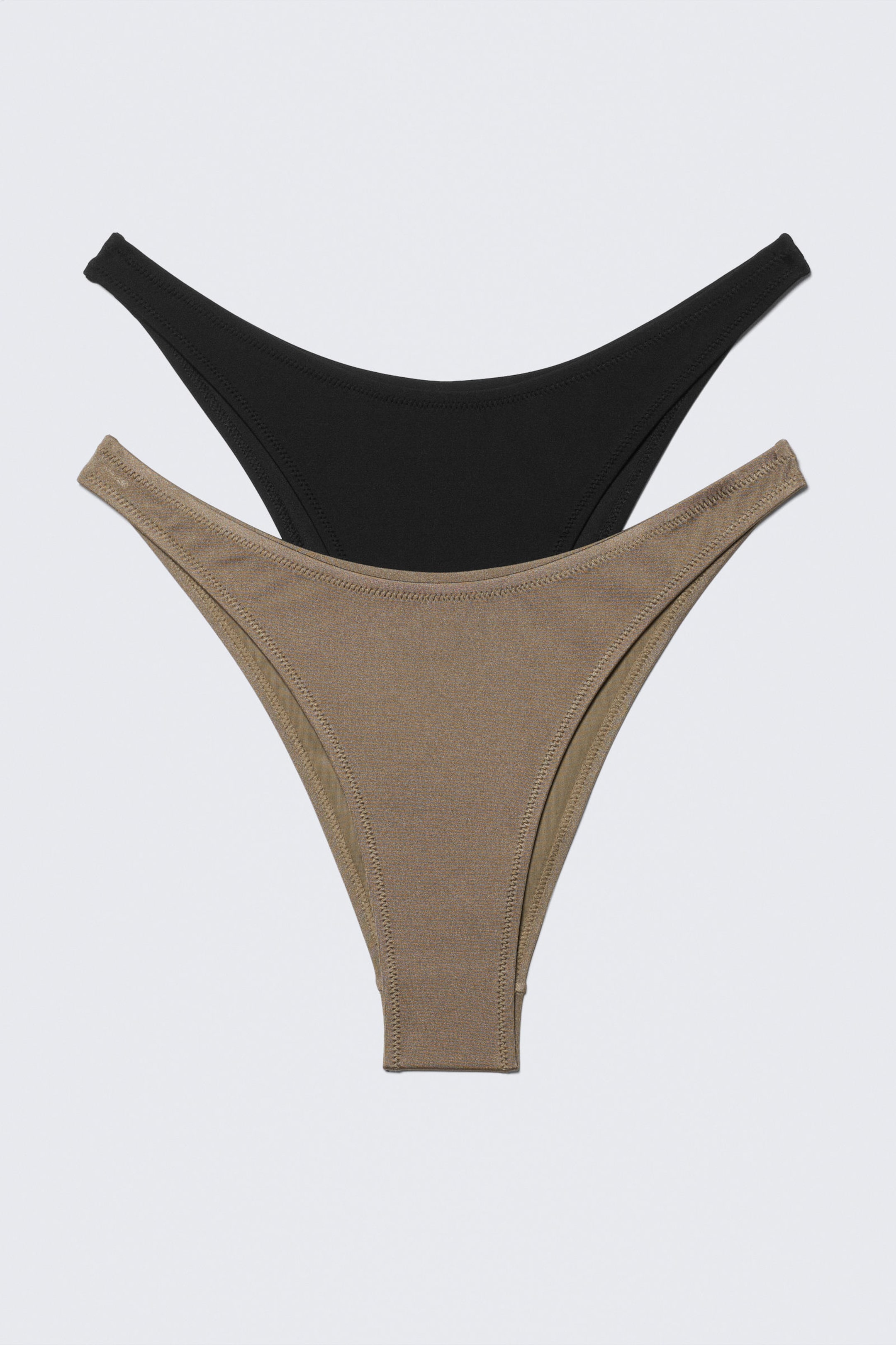Svart & Mullvad - 2-pack Mini Brazilian Bikinitrosor - 5