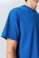 Bright Blue - Oversized Heavyweight T-shirt - 1