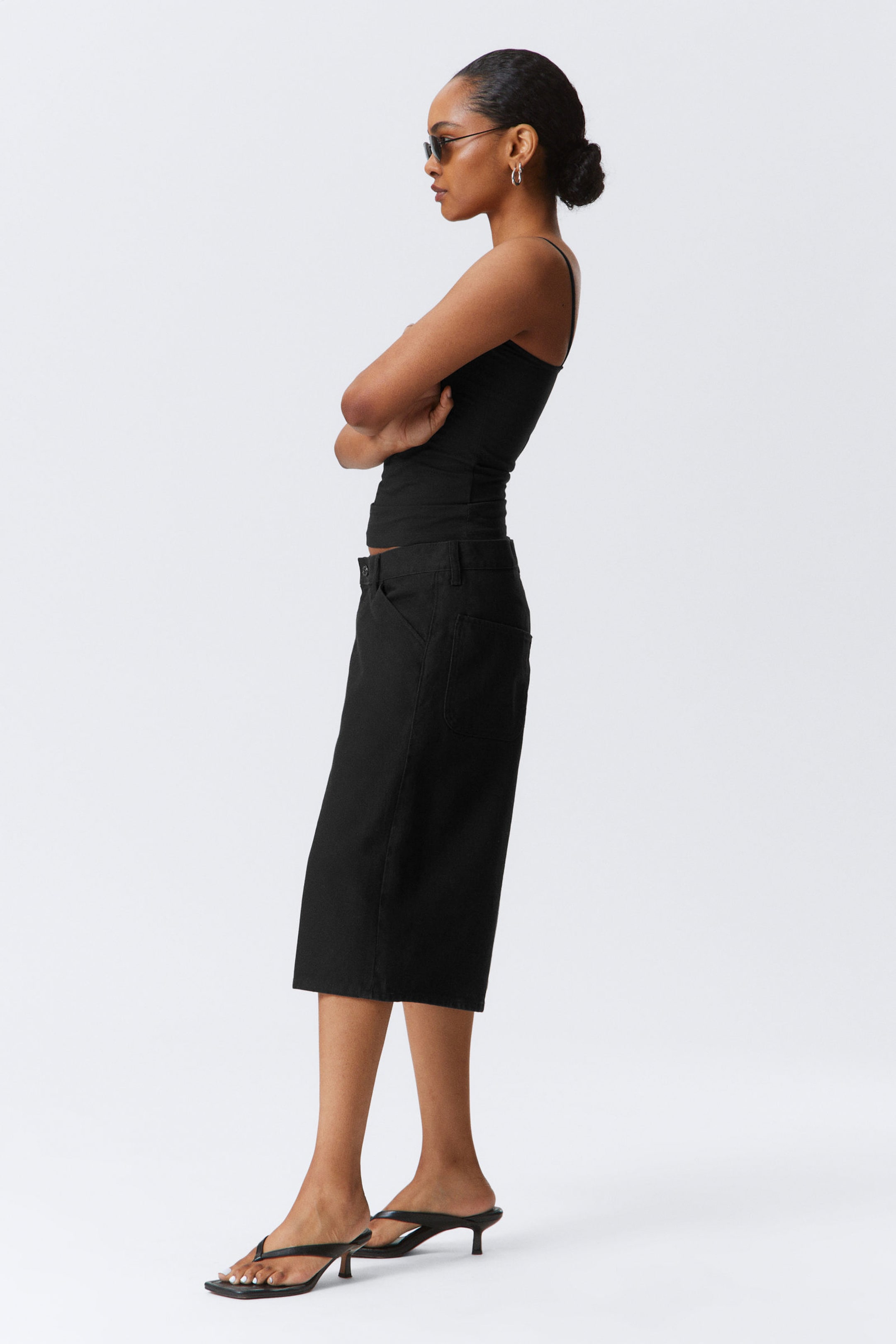 Black - Astro Loose Baggy Linen-Blend Shorts - 6