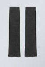 Black - Washed Legwarmers - 2