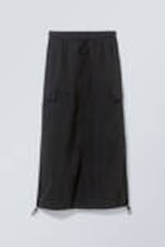 Black - Edge Cargo Skirt - 0