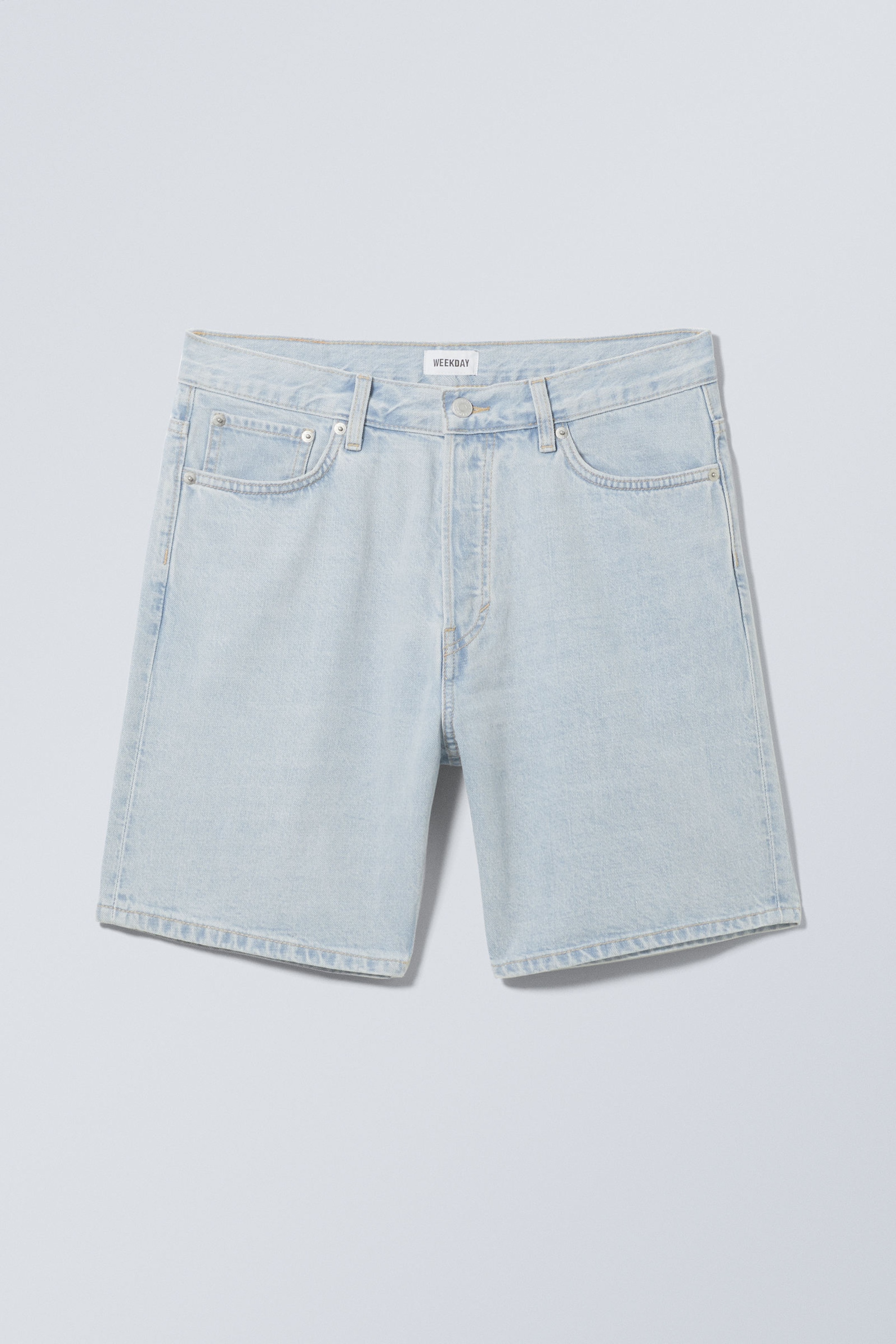 Opulent Blue - Space Relaxed Denim Shorts - 0