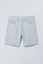 Opulent Blue - Space Relaxed Denim Shorts - 0