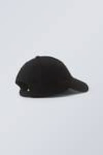 Black - Essential Cotton Cap - 1