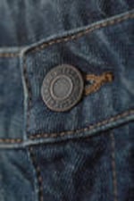 Baltic Blue - Dark Blue - Ample Low Rise Loose Wide Leg Jeans - 6