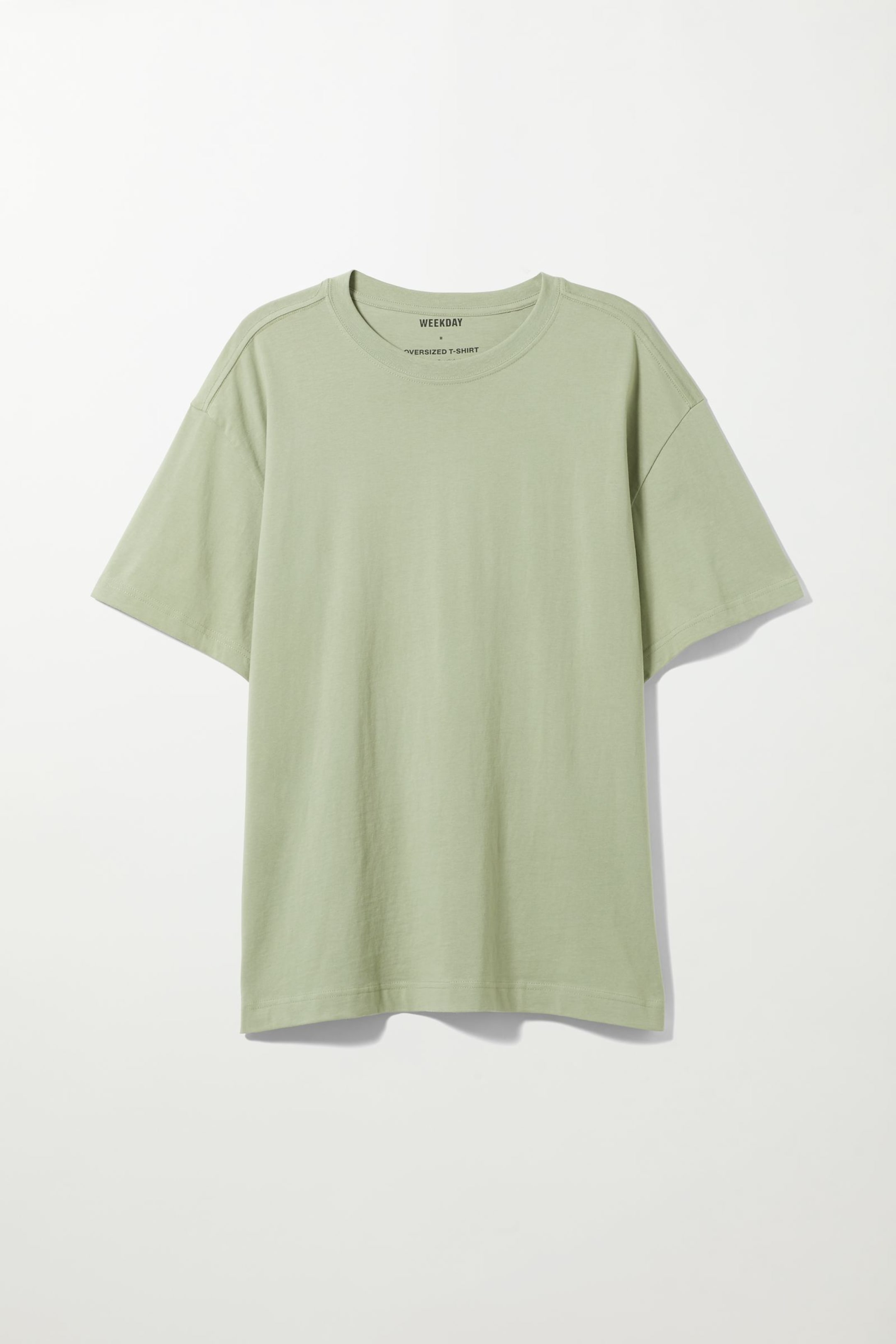 Khaki green - Schweres Oversized-T-Shirt - 0