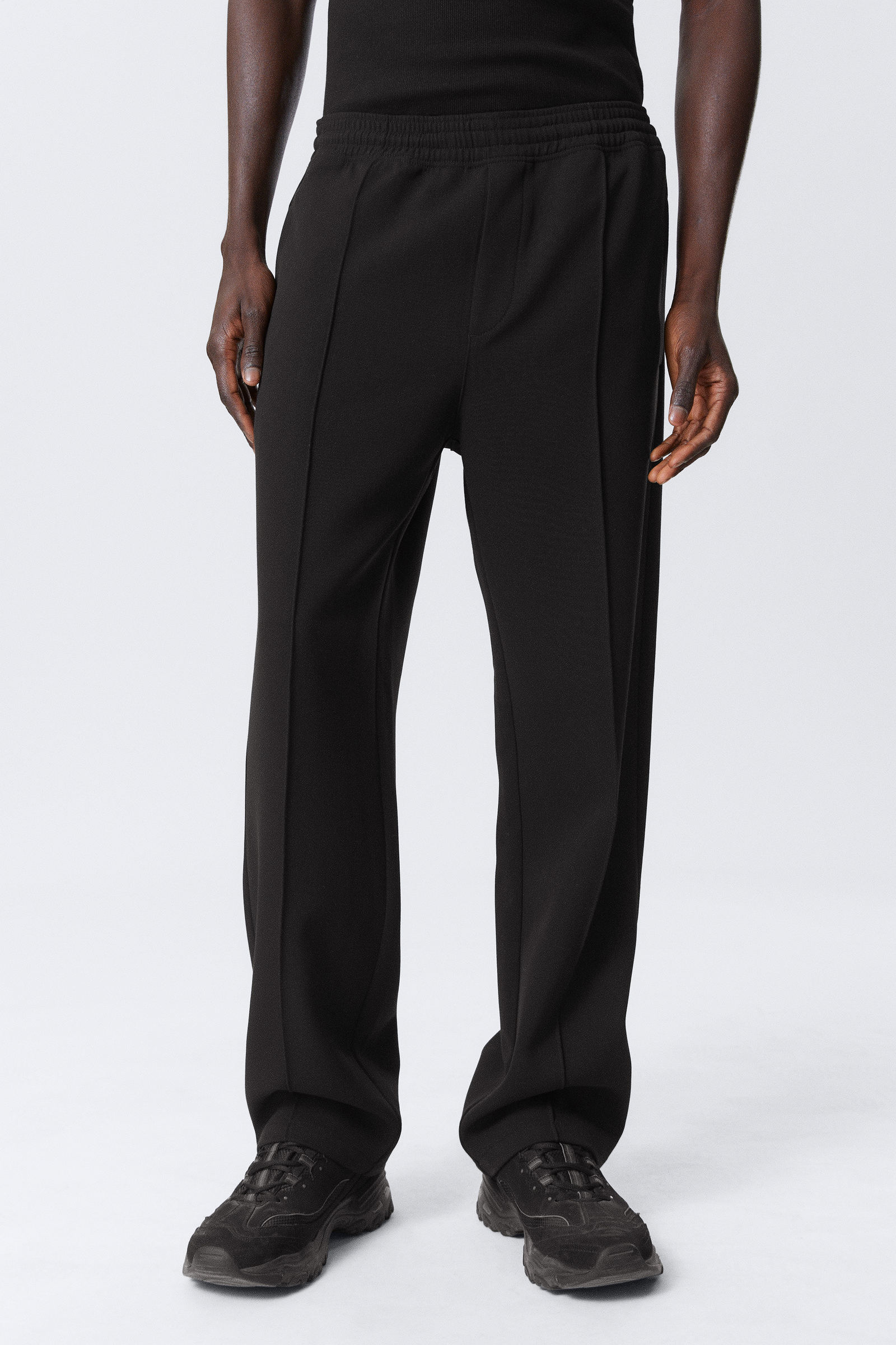 2024-25 秋冬新作  ハイブランドの ken tracksuit pants - Black | Weekday WW パンツ