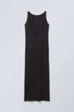 Black - Yael Open Back Dress - 0