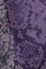 Purple snake skin - Blur Printed Long Sleeve - 1