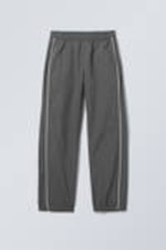 Dark Grey - Dawn Track Pants - 0