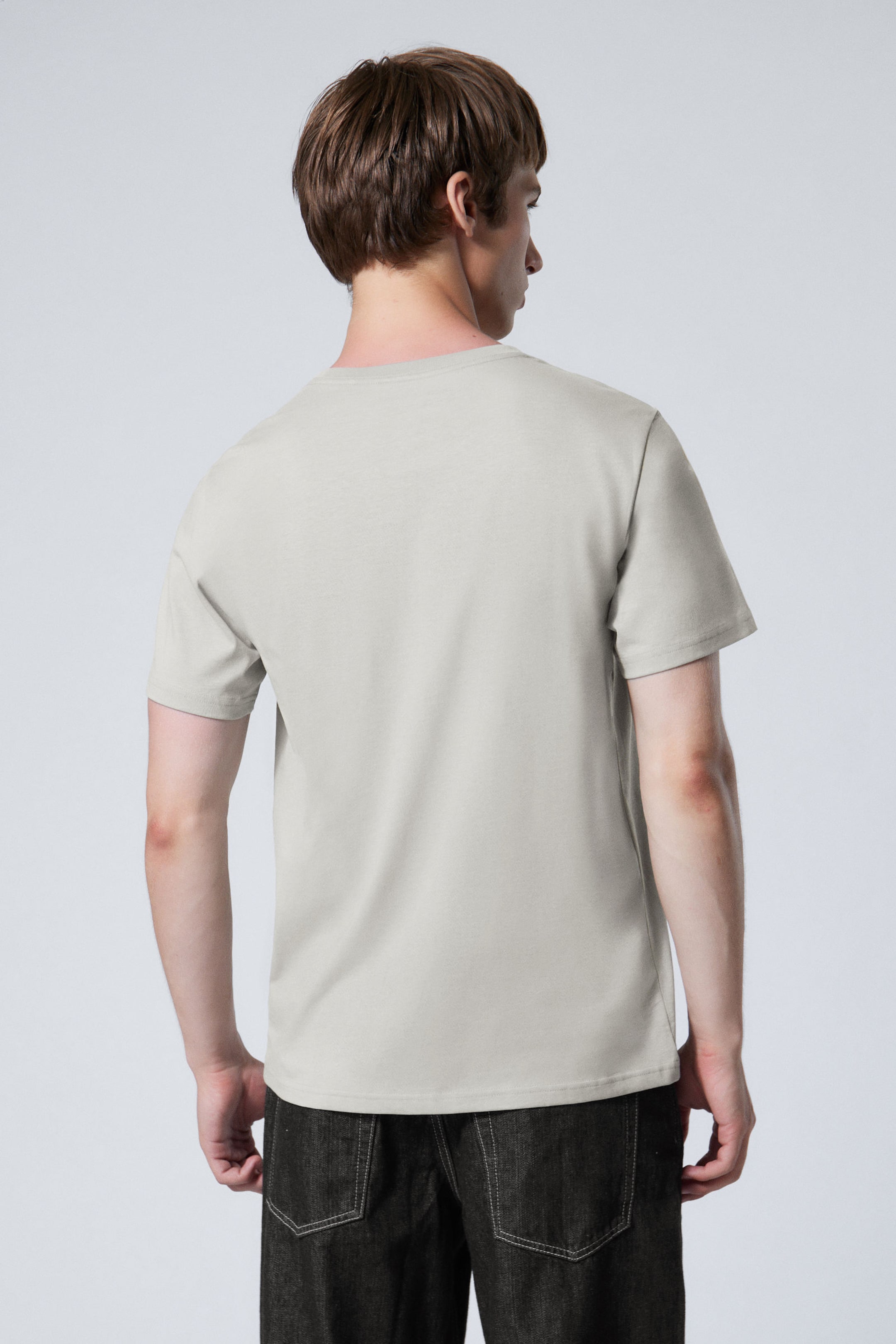 Dusty Grey - Standard Midweight T-shirt - 3