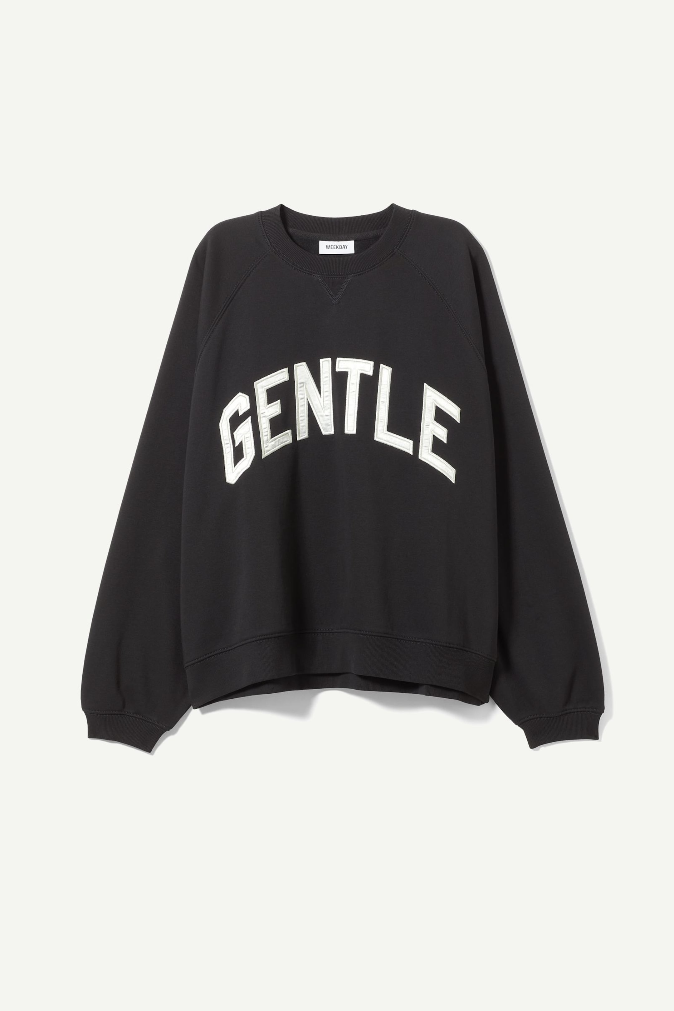 Black tx GENTLE - Esme Embroidered Sweatshirt - 0