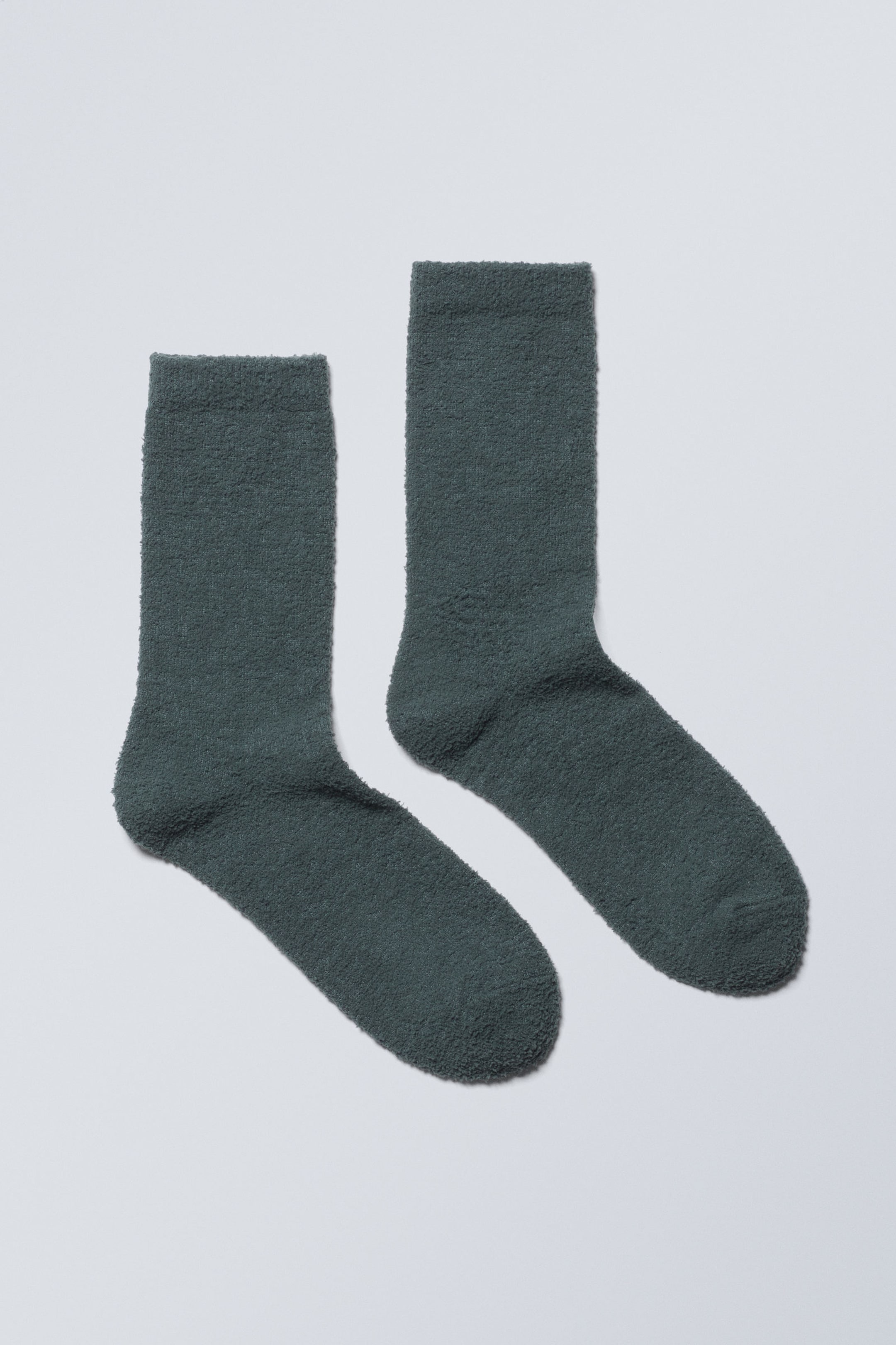 Dark Turquoise - Cosy Socks - 0