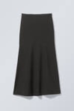 Black - Base Long Skirt - 0