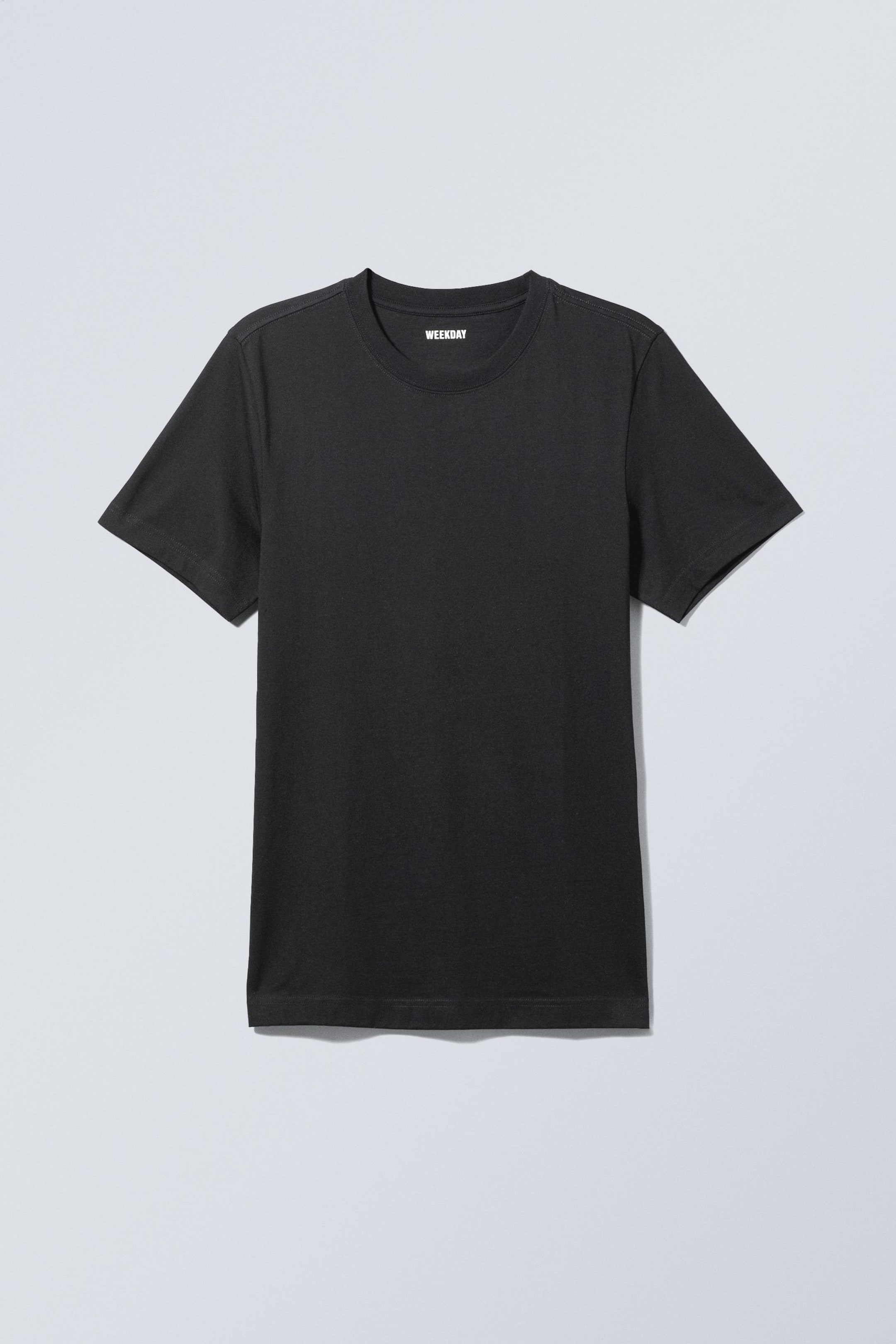 Svart - Standard Midweight T-shirt - 2