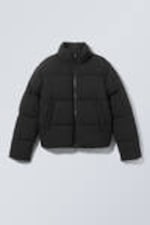 Black - Ben Rib Puffer Jacket - 2