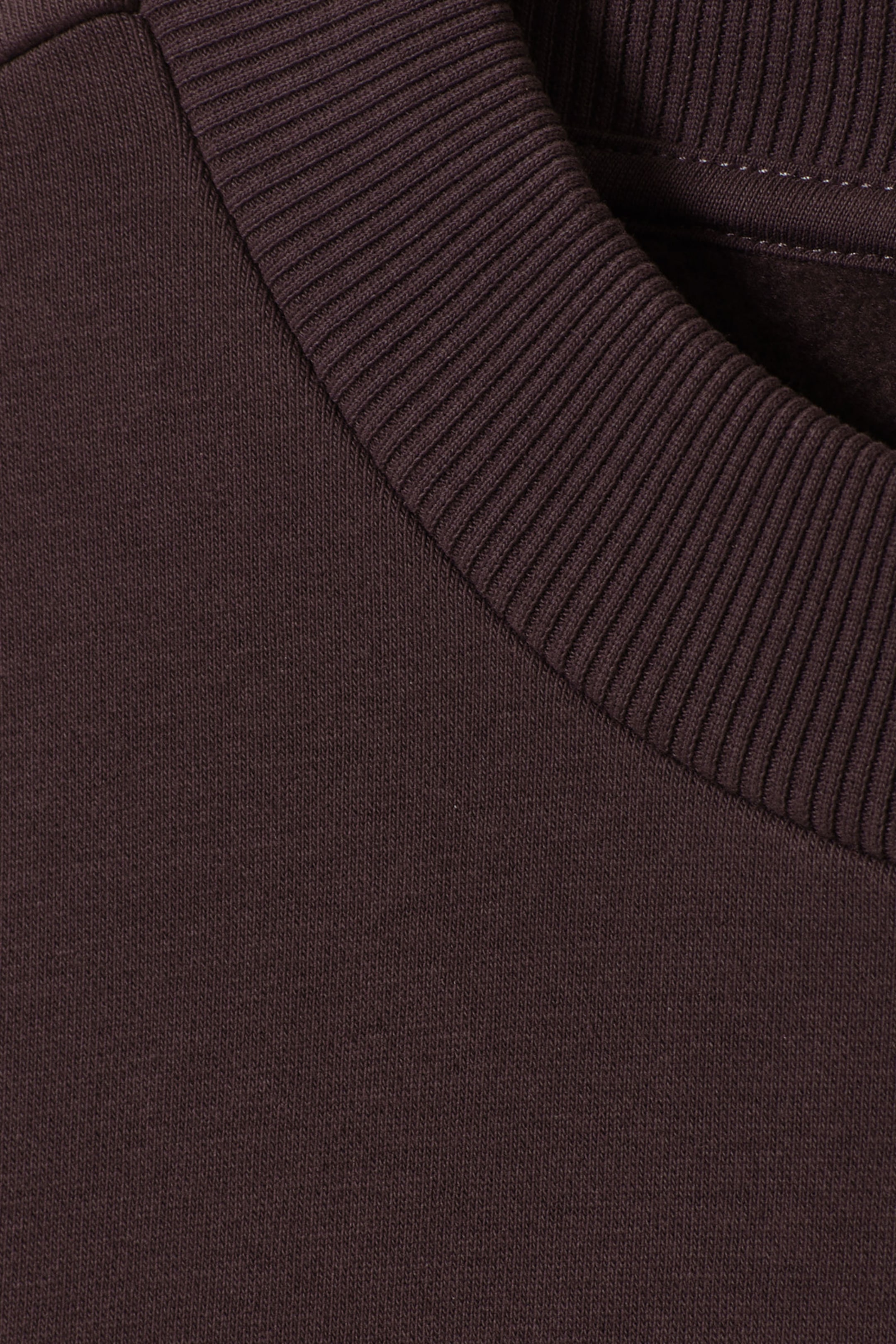 Dark Purple - Relaxed Heavyweight Sweatshirt - 4