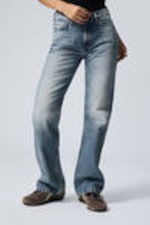 Seventeen Blue - Medium Blue - Moon Mid Rise Regular Bootcut Leg Jeans - 1