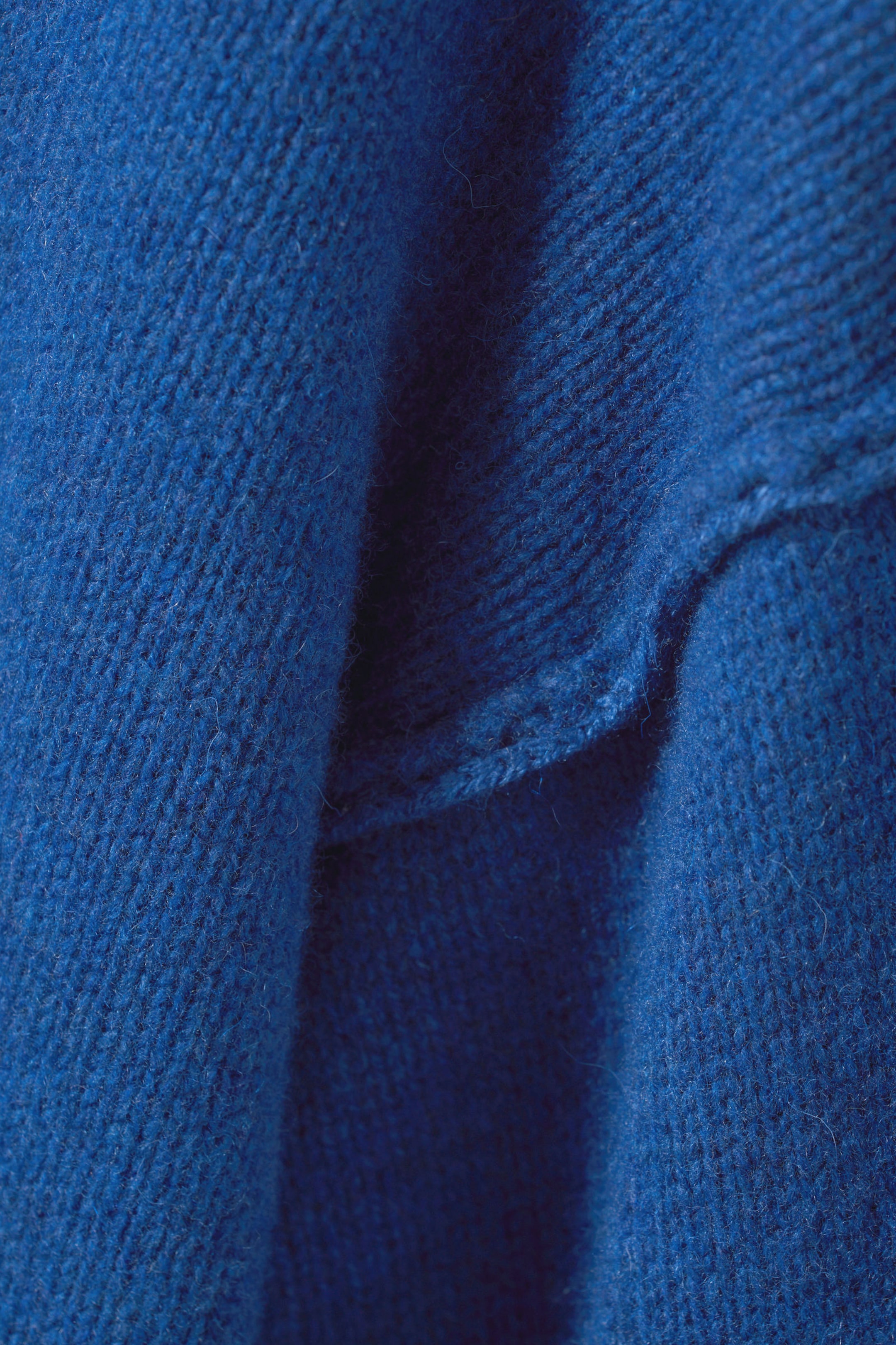 Blau - Rollkragenpullover aus Wolle Maggie - 1