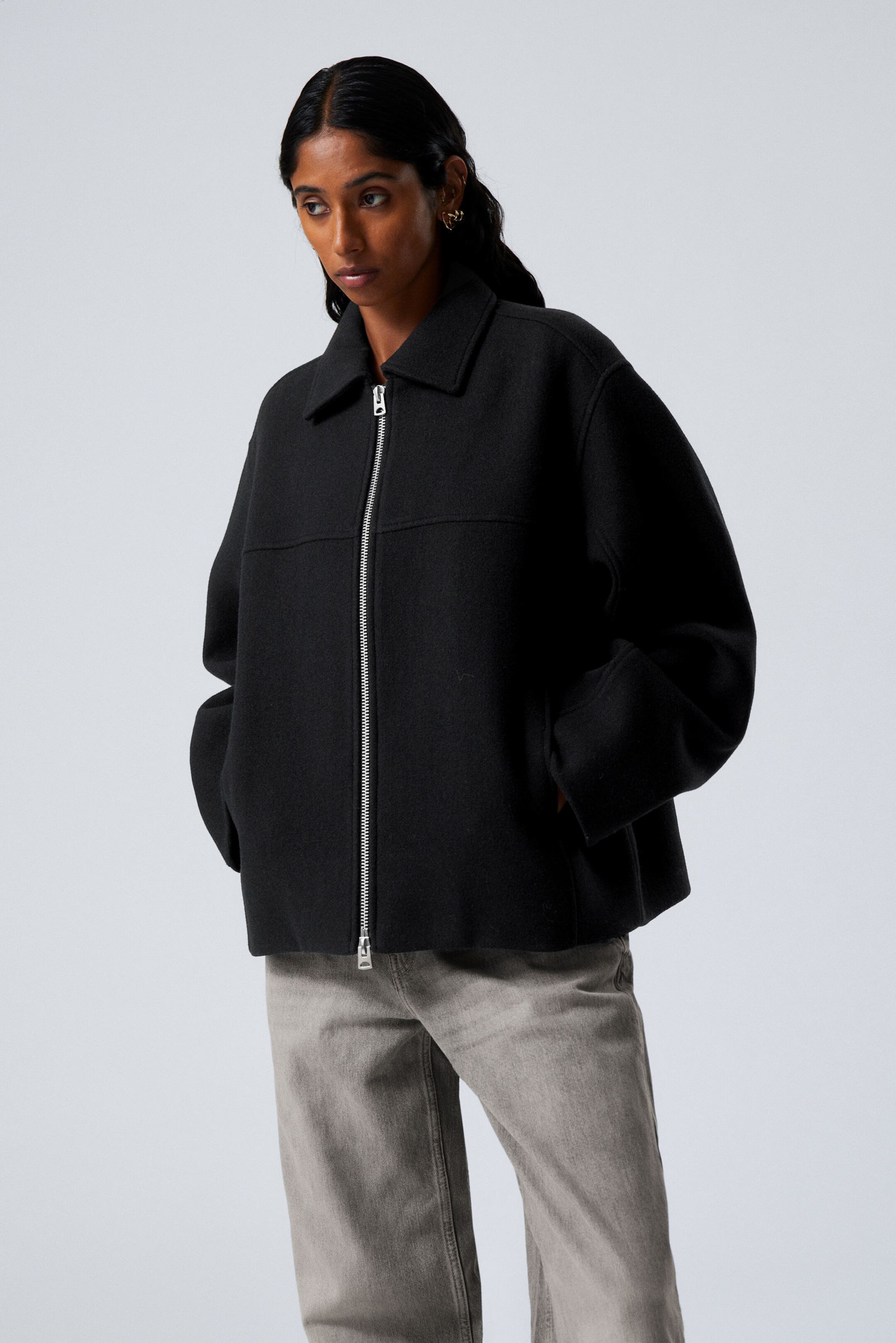 NWTZARASIZE X-SMALL deals WOOL BLEND OVERSIZED COAT