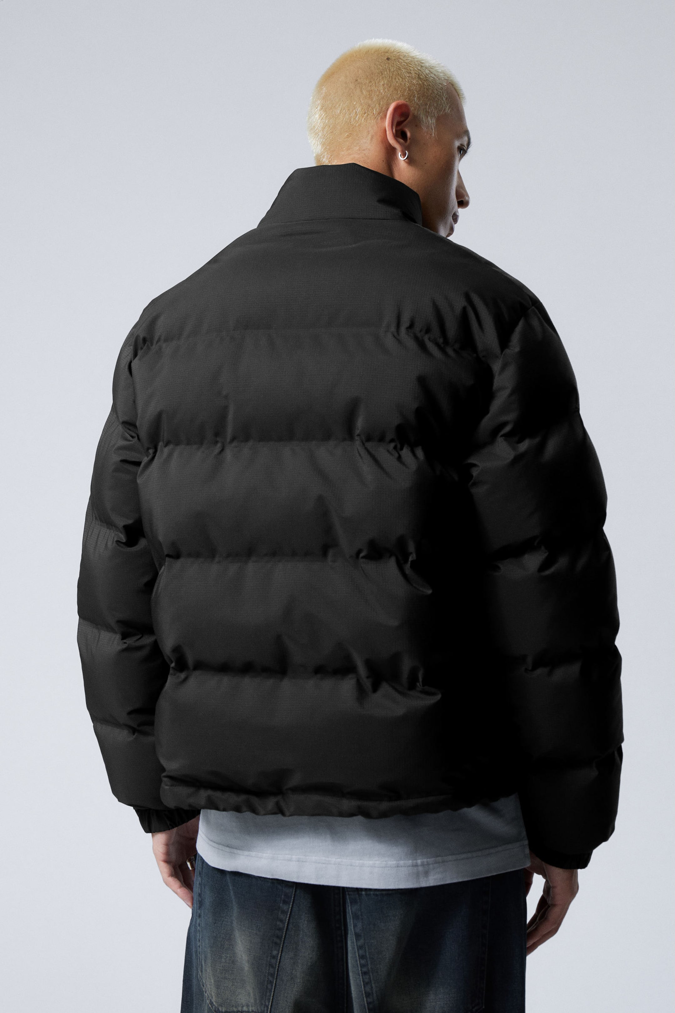 Black - Cole Puffer Jacket - 3