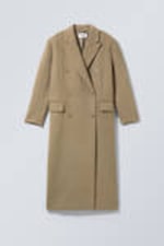 Dusty Mole - Alex Oversized Wool Blend Coat - 0