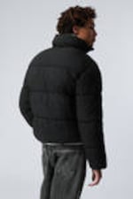 Black - Ben Rib Puffer Jacket - 3