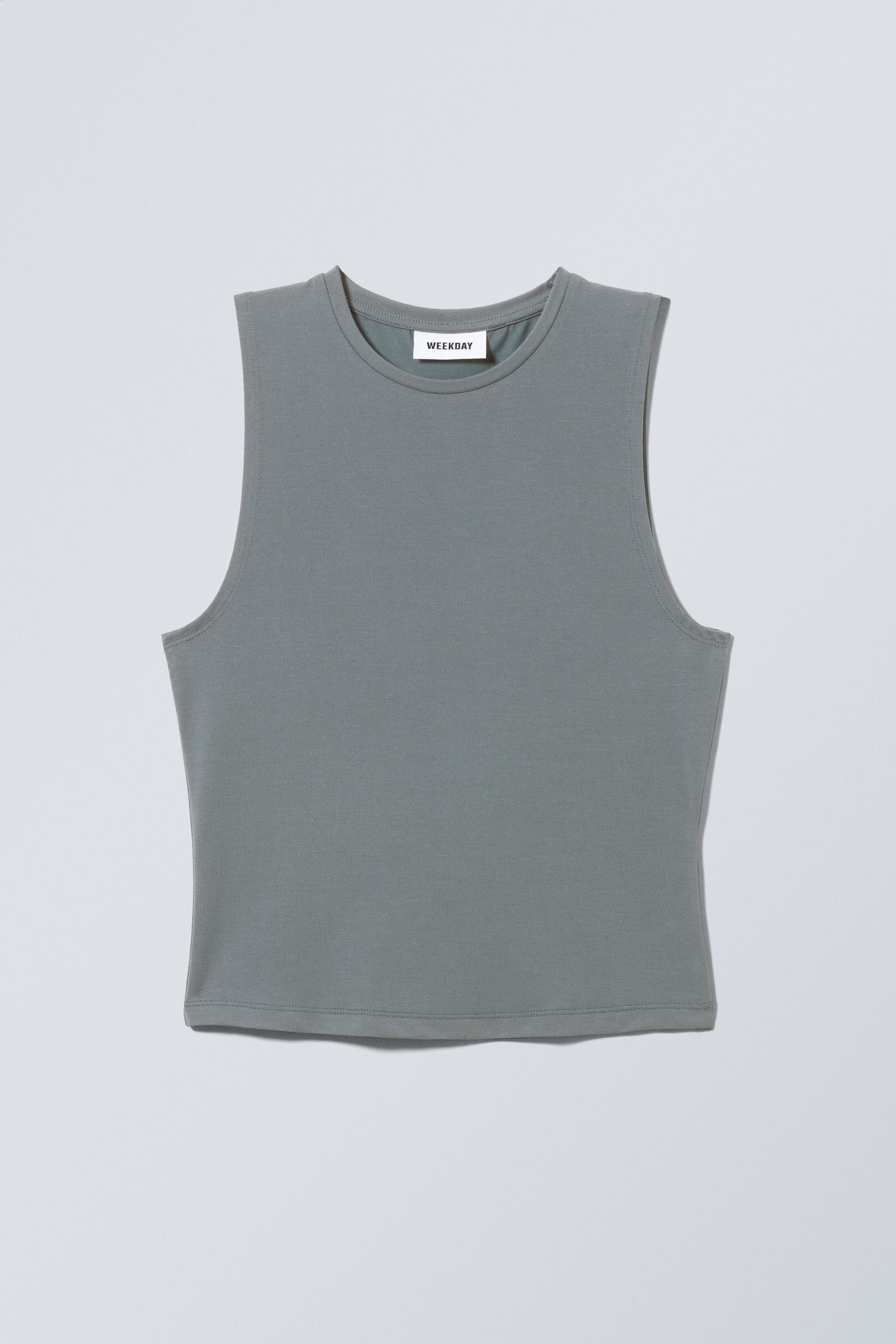 Dark Turquoise - Soft Brushed Tank Top - 0