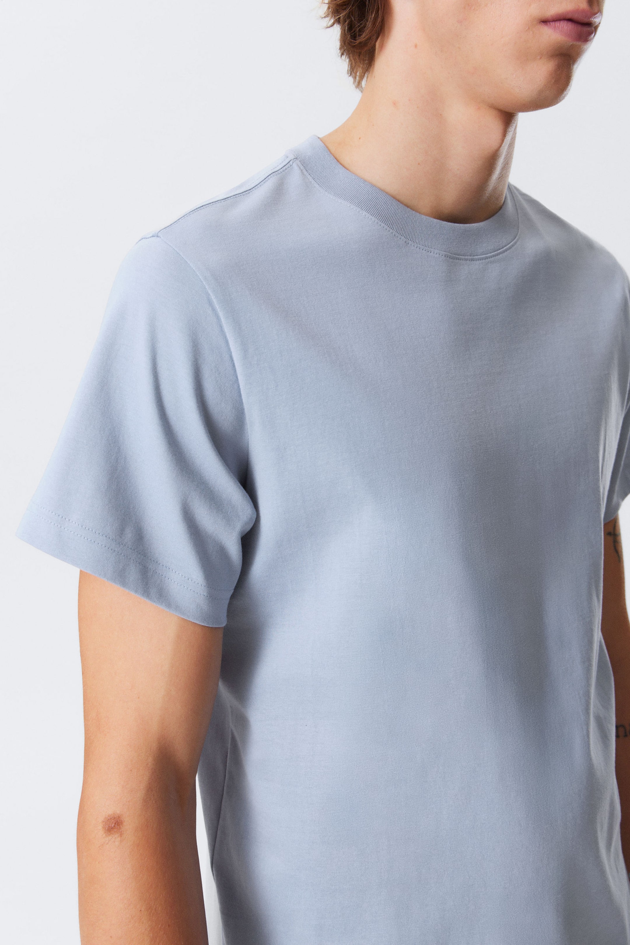 #767F99 - Kurzes, schweres Boxy-T-Shirt - 2