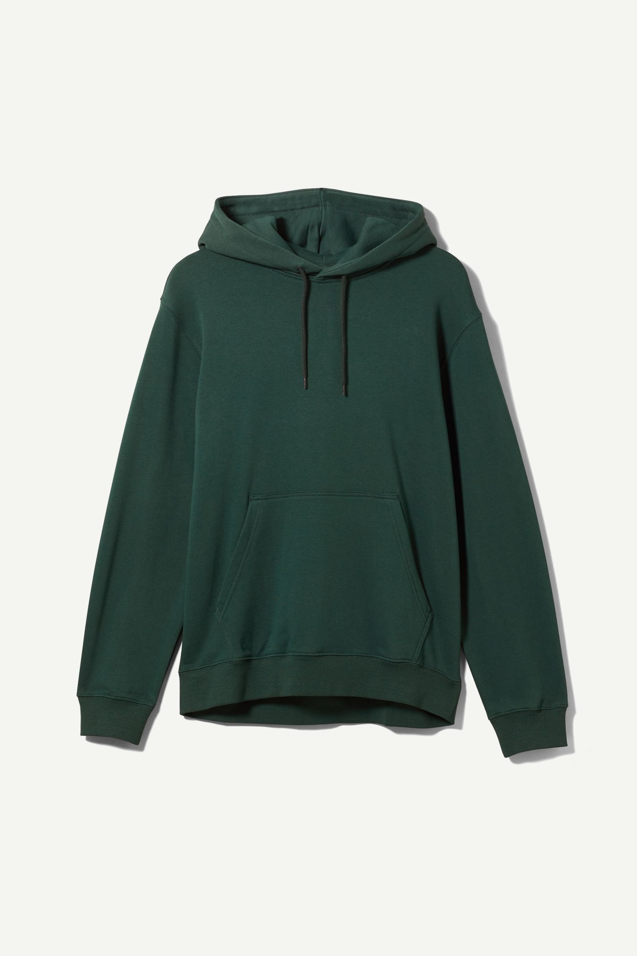 Dunkelgrün - Klassischer, mittelschwerer Hoodie - 0