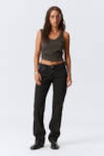 #272628 - Arrow Low Rise Regular Straight Leg Jeans