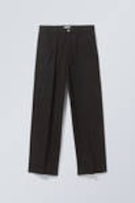 Black - Astro Loose Trousers - 2