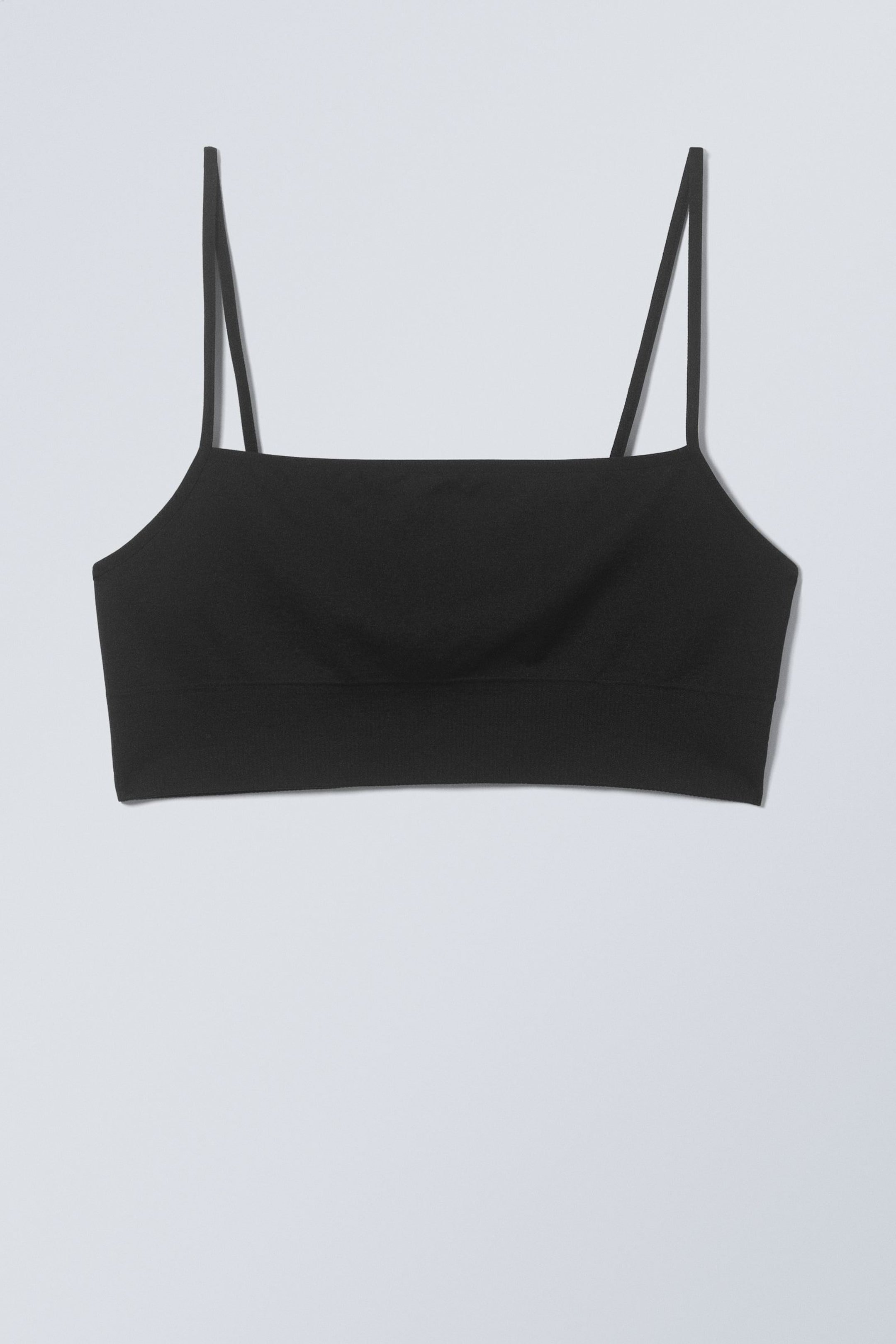 Black - Cat Soft Bralette - 0