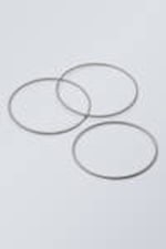 Silver - 3-pack Bangles - 0