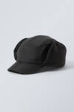 Black - Flap Cap - 2