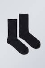 Black - Cosy Socks - 0