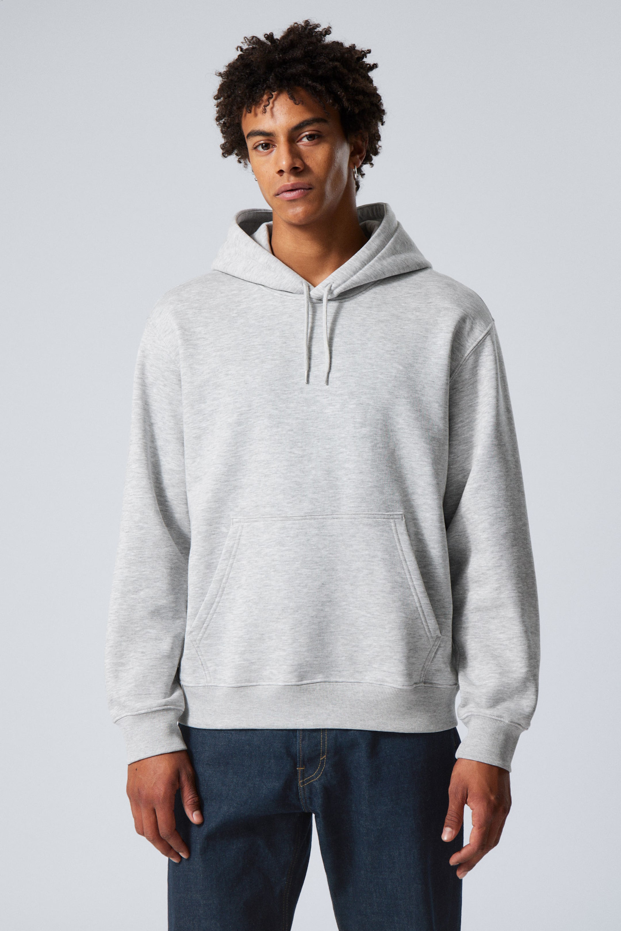 Grey - Standard Midweight Hoodie - 0