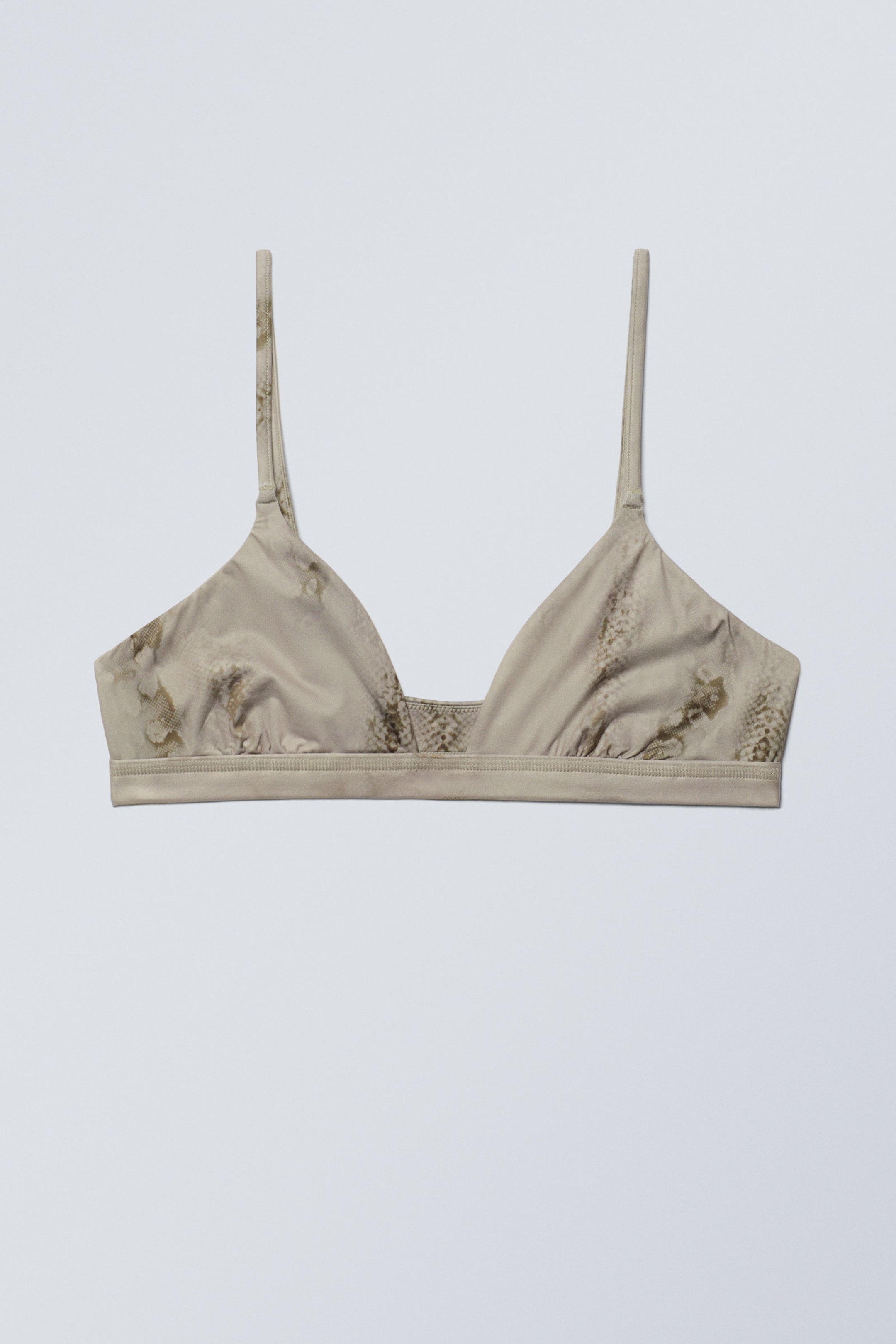 Snakeskin bralette on sale