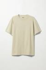 Beige - Schweres Oversized-T-Shirt - 0