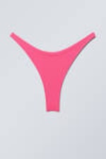 Roze - Braziliaanse bikinislip - 0