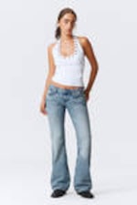 #79829D - Nova Low Waist Slim Bootcut Leg Jeans