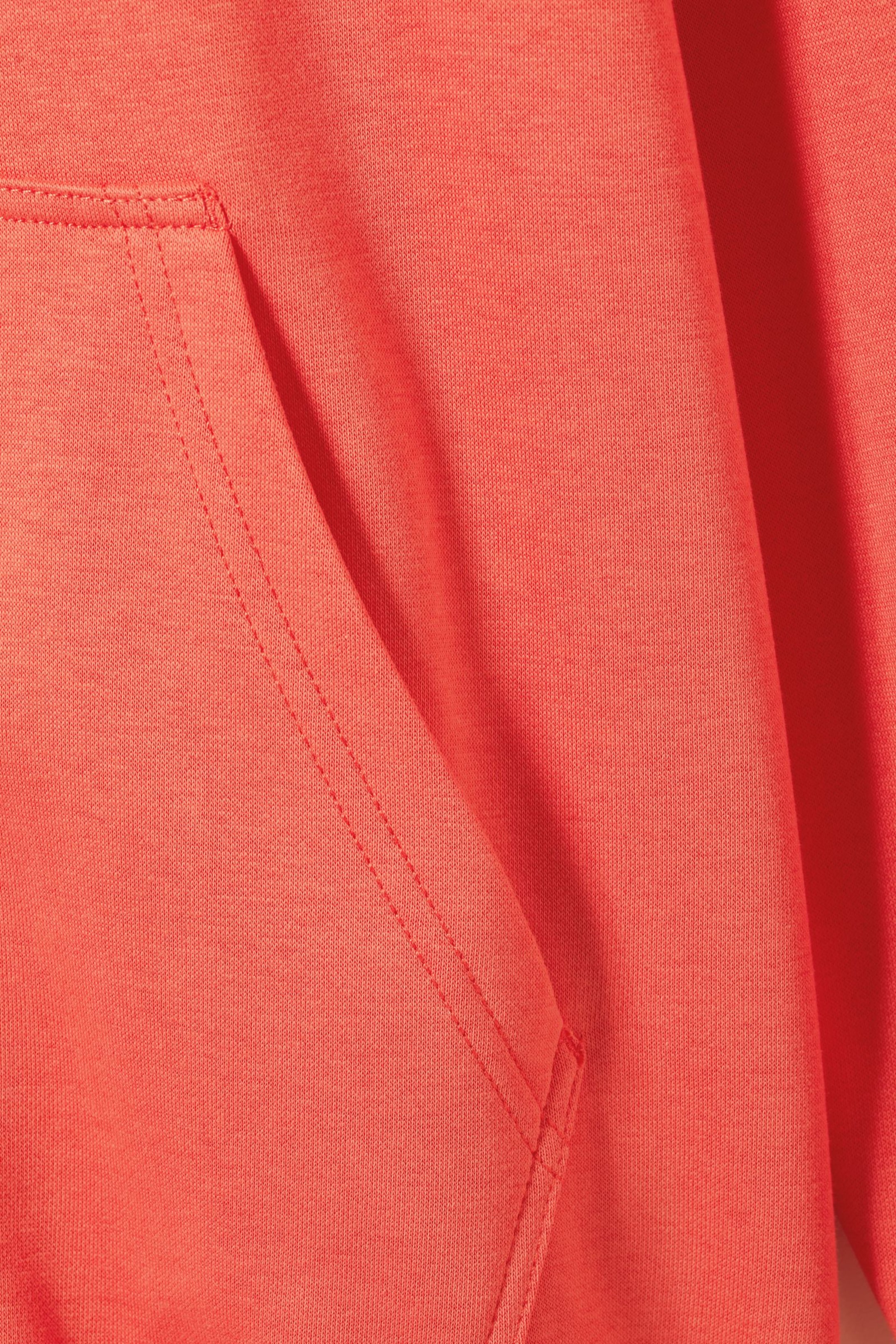 Coral Red - Standard Midweight Hoodie - 1