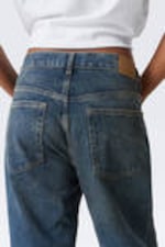 Moss Blue - Galaxy Loose Straight Leg Jeans - 9