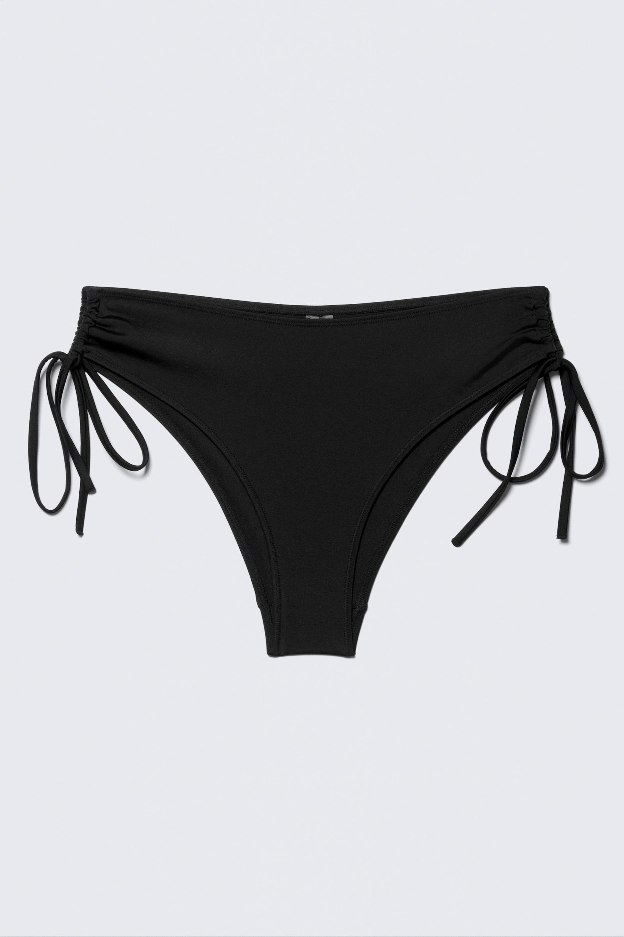 #272627 - Strappy Side Tie Bikini Bottoms