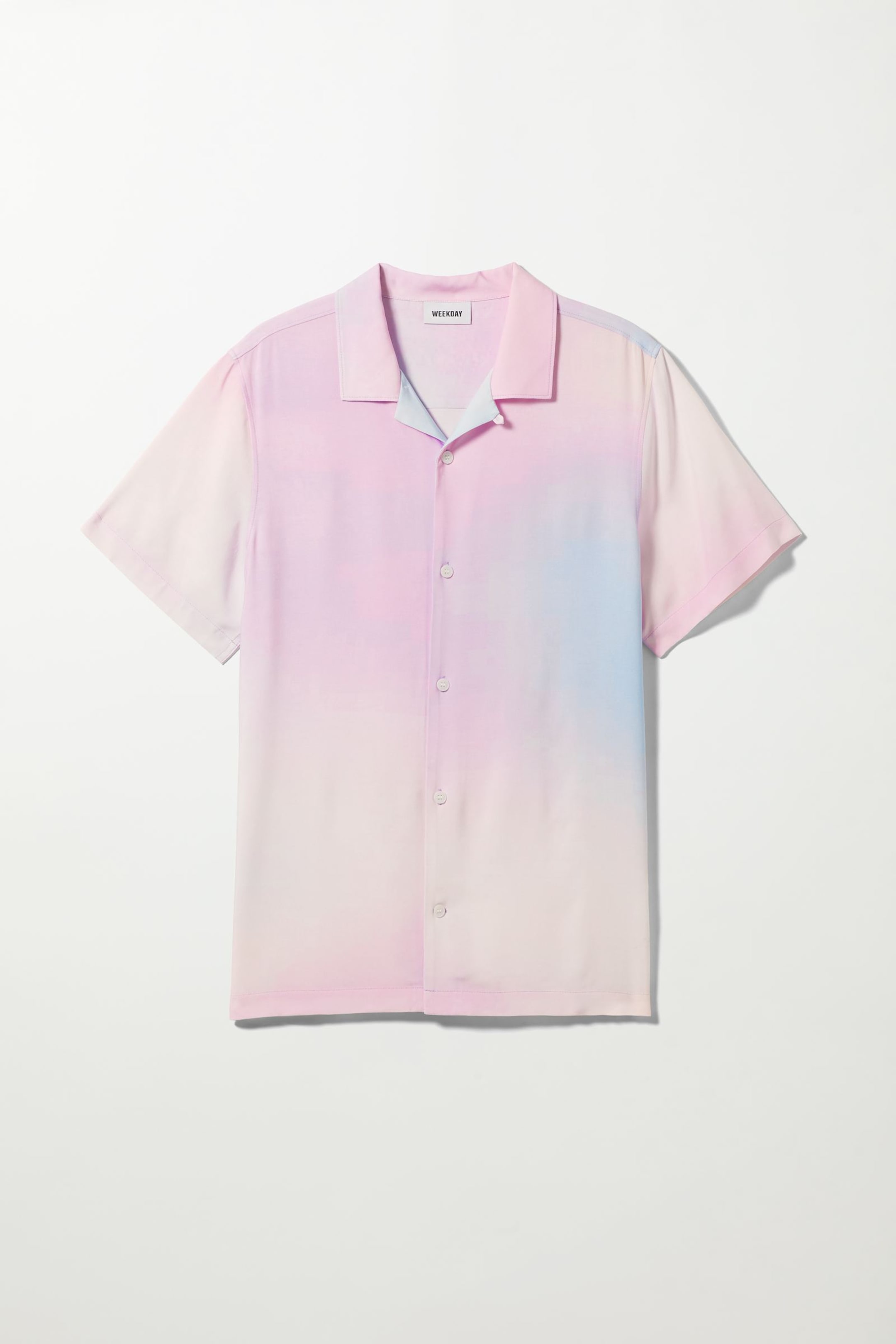 Pink Pastel - Coffee Blurry Short Sleeve Shirt - 0